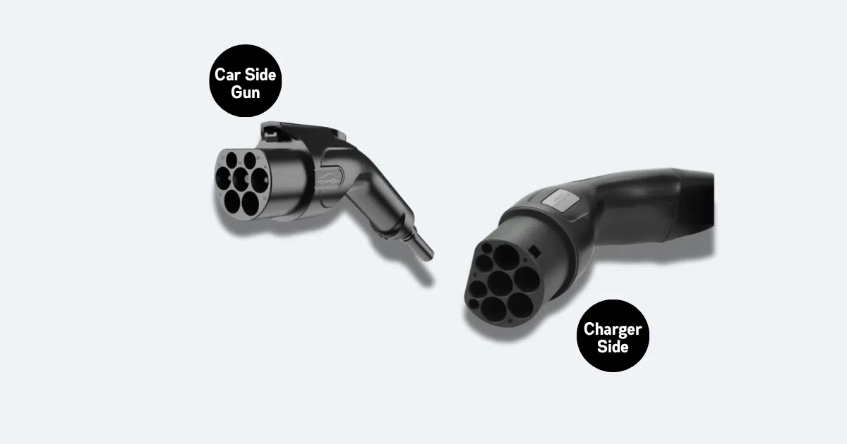 Premium Type-2 to GBT EV Charging Cable
