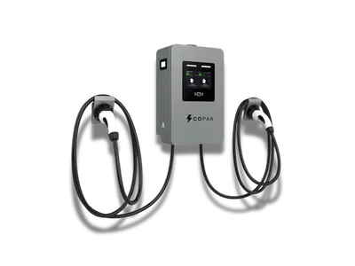 Duall Wall Charger 2x22kW Transparent BG-2